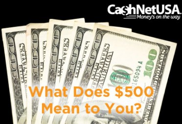 What Does $500 Mean to You