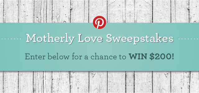 mothers day pinterest promotion