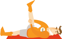 Hamstring Stretch Position