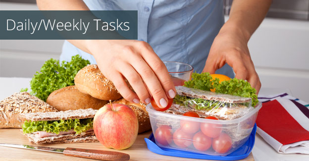 Daily/Weekly Task