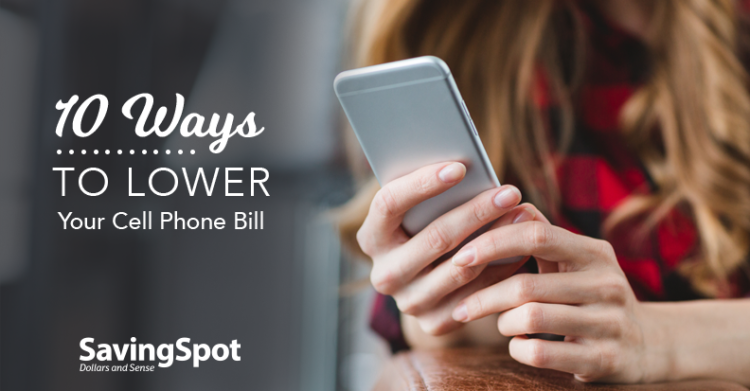 lower cell phone bill