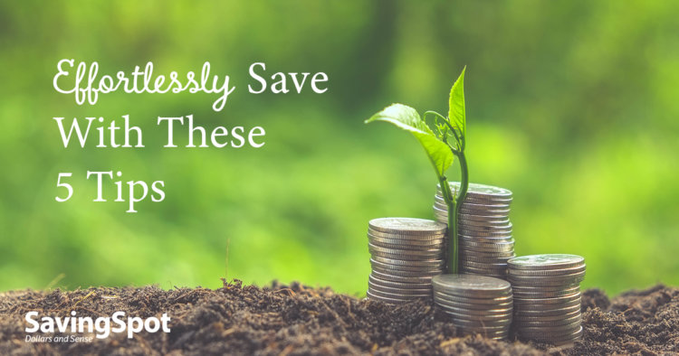 easy ways to save