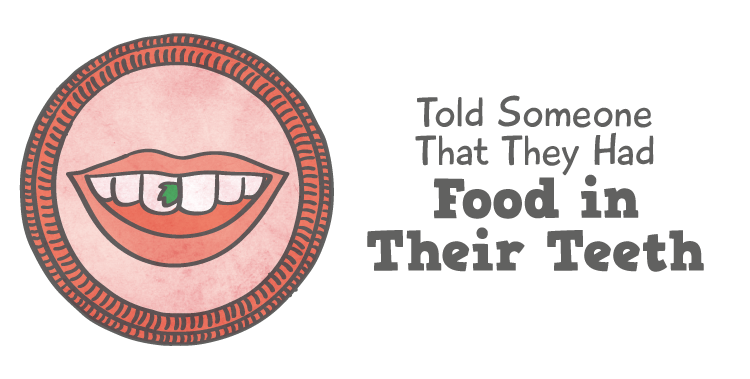 food in teeth