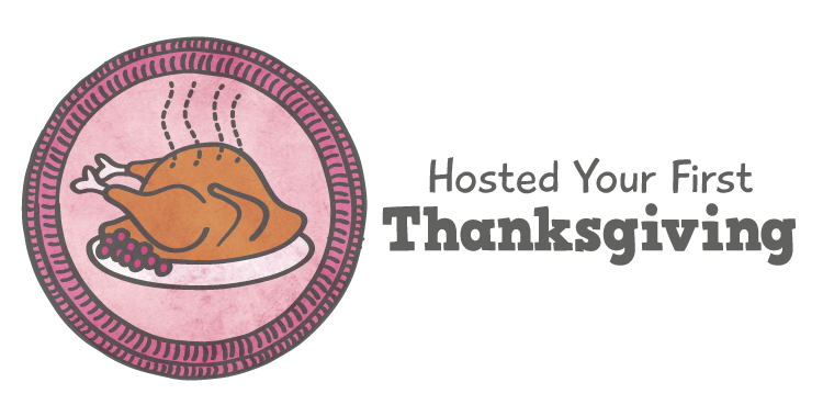 hosting thanksgiving badge