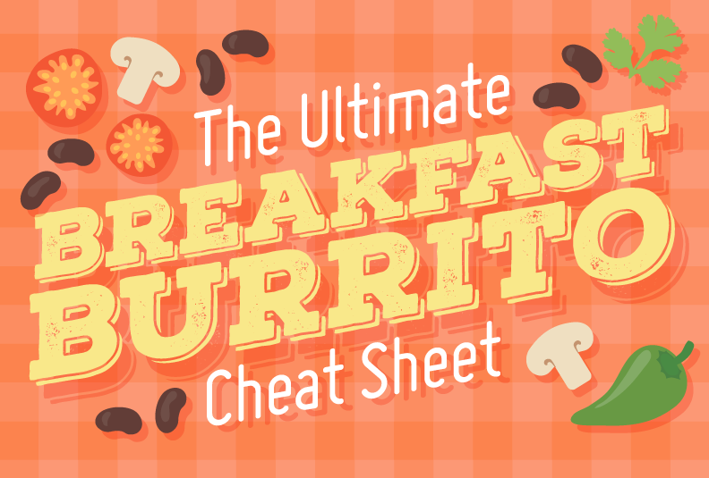 The Ultimate Breakfast Burrito Cheat Sheet