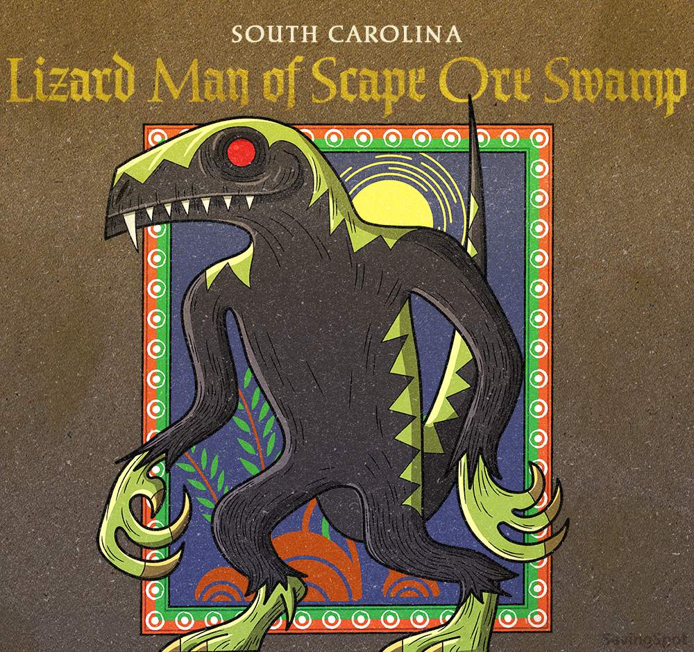 Lizard Man of Scape Ore Swamp