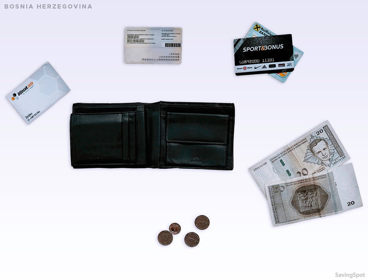 What's In Your Wallet Bosnia and Herzegovina Contents