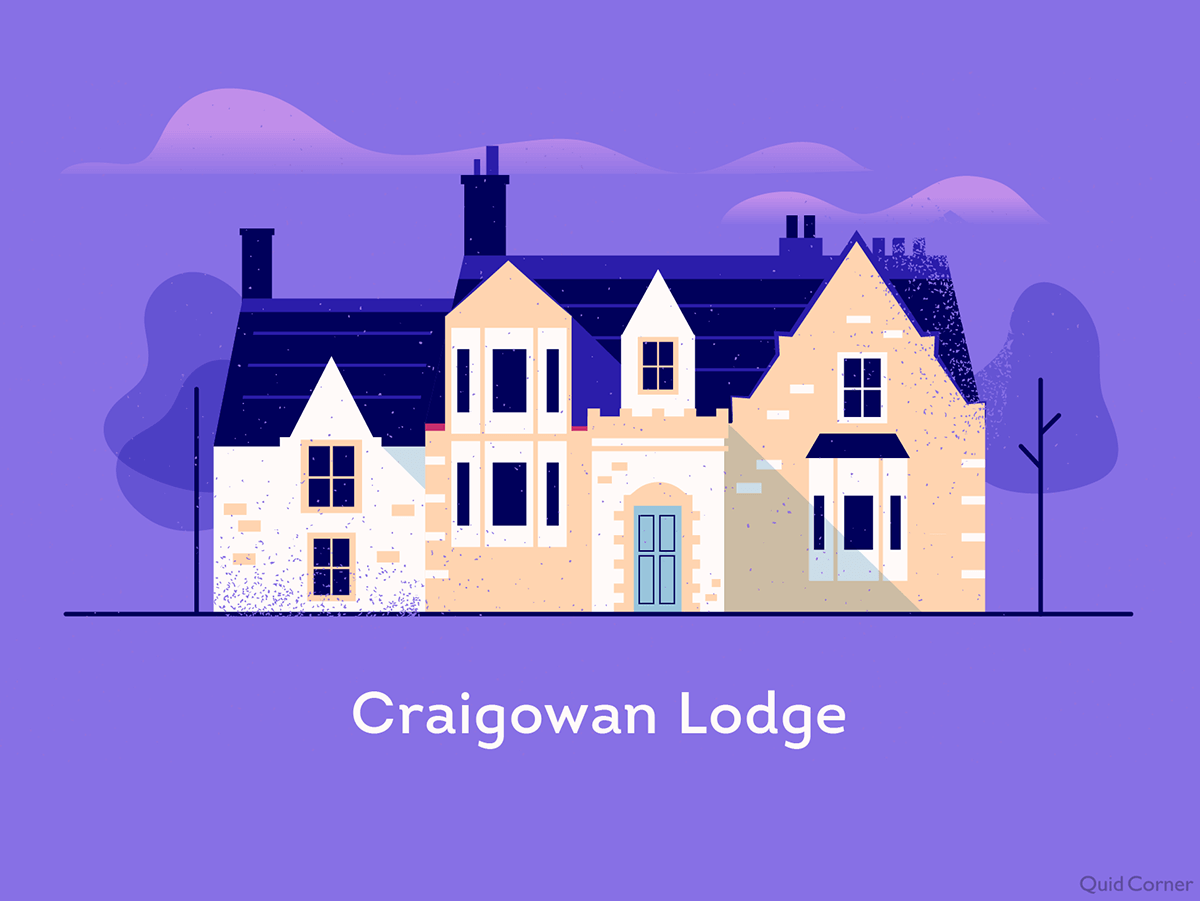 Craigowan Lodge Illustrated