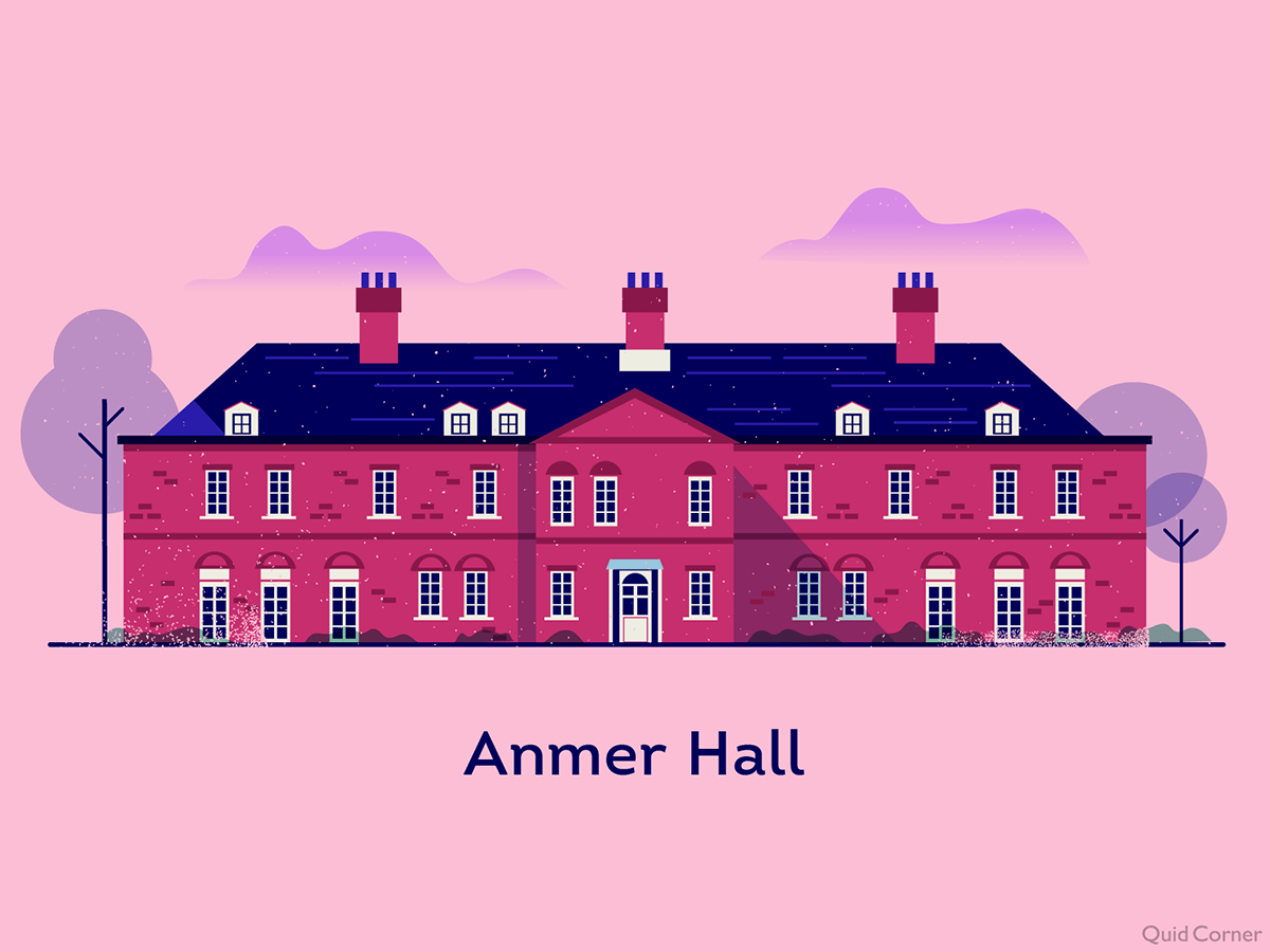 Anmer Hall Illustrated