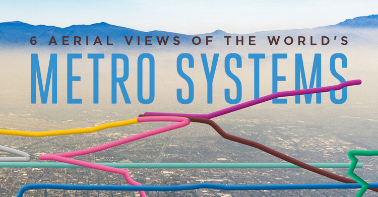 6 Aerial Views of the World’s Oldest Metro Systems