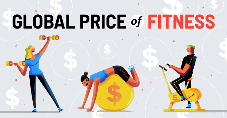 The Price of a Gym Membership Around the World