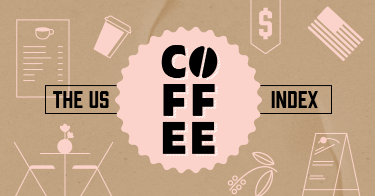 The Price of a Cup of Coffee in Every State